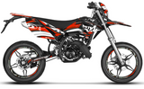 Kit déco Beta RR 50 Motard 2011-2020 "SX" | autocollants moto | personnalisation 50cc | armysctv