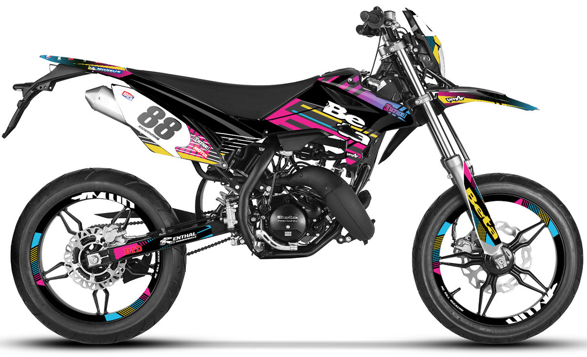 Dekor kit Beta RR 50 Motard 2011-2020 Army Haze | Motorradaufkleber | Personalisierung 50cc | armysctv