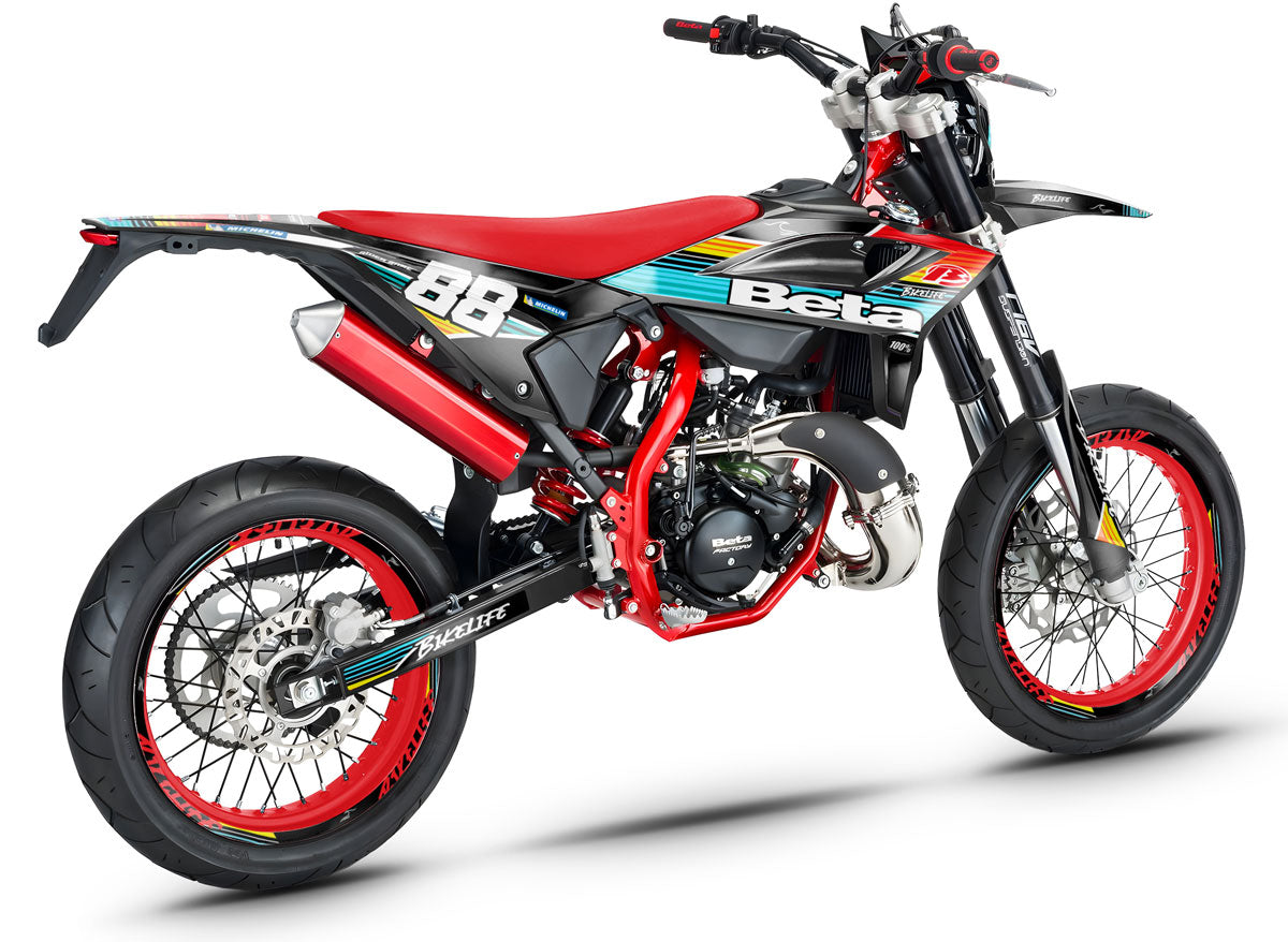 Kit déco Beta RR 50 Motard 2021-2025 Army Bikelife | autocollants moto | personnalisation 50cc | armysctv