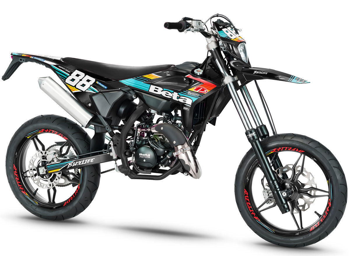 Kit déco Beta RR 50 Motard 2021-2025 Army Bikelife | autocollants moto | personnalisation 50cc | armysctv