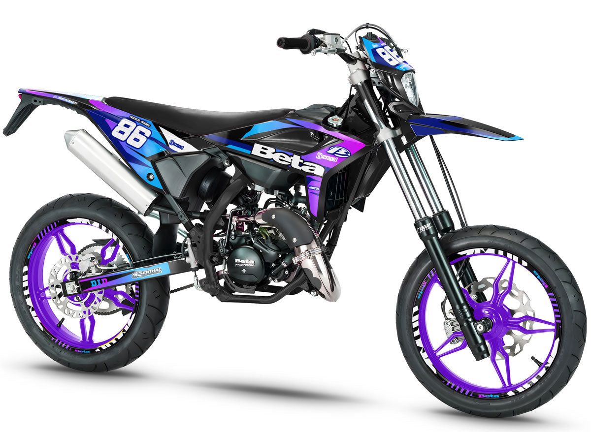 Kit pegatinas Beta RR 50 Motard 2021-2025 Army Blast | pegatinas para moto | personalización 50cc | armysctv