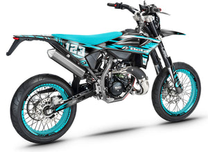 Deko-sett Beta RR 50 Motard 2021-2025 Army Dream | motorsykkelklistremerker | tilpasning 50cc | armysctv