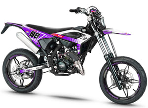 Kit déco Beta RR 50 Motard 2021-2025 Army Ghost | autocollants moto | personnalisation 50cc | armysctv