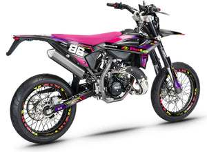 Kit déco Beta RR 50 Motard 2021-2025 Army Neon | autocollants moto | personnalisation 50cc | armysctv