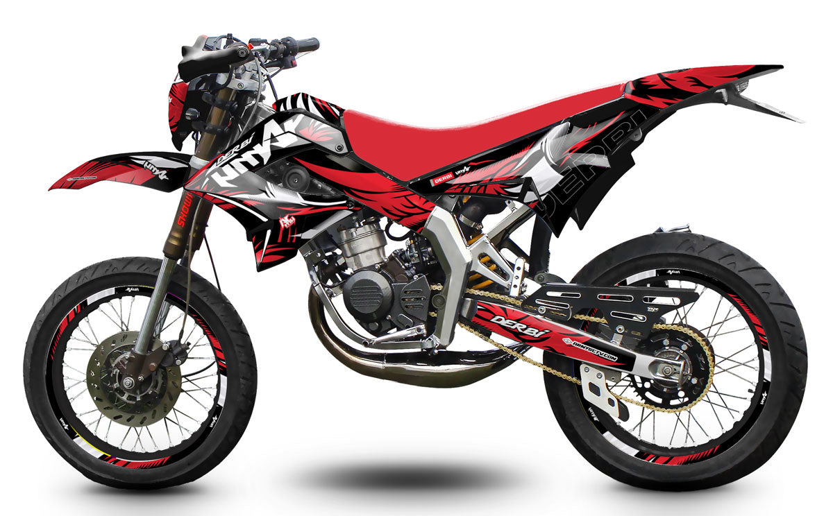 Kit déco 50cc Derbi Senda TNT Tuning Runz | autocollants moto | personnalisation 50cc | armysctv