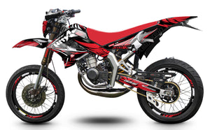 Kit déco 50cc Derbi Senda TNT Tuning Runz | autocollants moto | personnalisation 50cc | armysctv