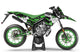 Kit déco Derbi Senda xtreme 50cc 2018-2025 Army Finger | autocollants moto | personnalisation 50cc | armysctv