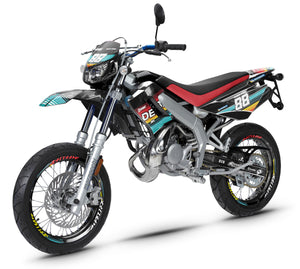 Kit déco Derbi DRD Racing 50cc Bikelife | autocollants moto | personnalisation 50cc | armysctv