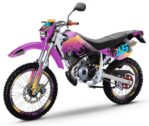 Kit déco 50cc Rieju RR 1996-2004 Miami | autocollants moto | personnalisation 50cc | armysctv