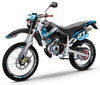 50cc Graphics kit Rieju RR 1996-2004 Seventh | motorcycle stickers | 50cc customization | armysctv