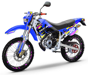 Kit déco 50cc Rieju RR 1996-2004 Tacker | autocollants moto | personnalisation 50cc | armysctv