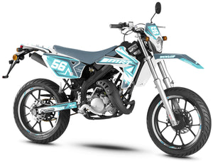 Kit déco Rieju MRT 50cc 2009-2021 Army Bold | autocollants moto | personnalisation 50cc | armysctv