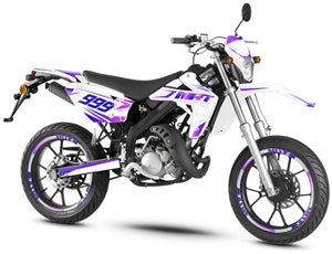 Kit déco Rieju MRT 50cc 2009-2021 Cold | autocollants moto | personnalisation 50cc | armysctv