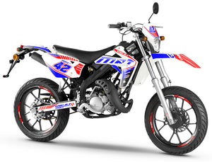 Kit déco Rieju MRT 50cc 2009-2021 Army Pro | autocollants moto | personnalisation 50cc | armysctv