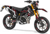 Dekor kit Rieju MRT 50cc 2022-2025 Army Redrum | Motorradaufkleber | Personalisierung 50cc | armysctv