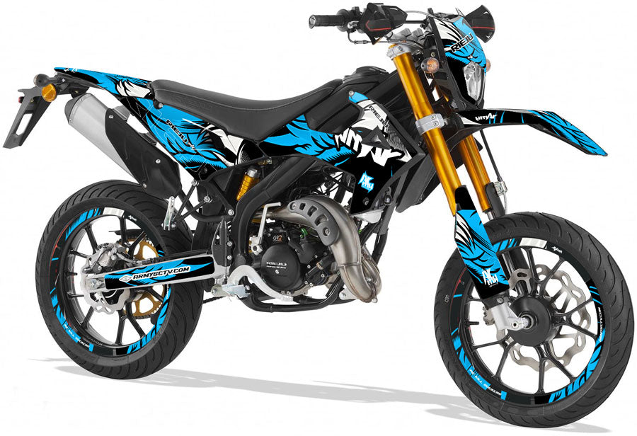 Dekor kit Rieju MRT 50cc 2022-2025 Army Runz | Motorradaufkleber | Personalisierung 50cc | armysctv