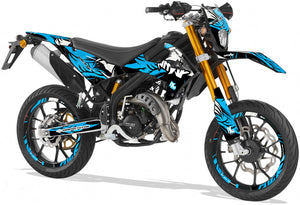 Kit déco Rieju MRT 50cc 2022-2025 Army Runz | autocollants moto | personnalisation 50cc | armysctv