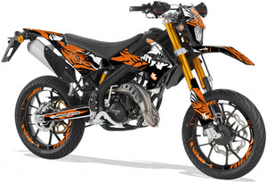 Kit déco Rieju MRT 50cc 2022-2025 Army Runz | autocollants moto | personnalisation 50cc | armysctv