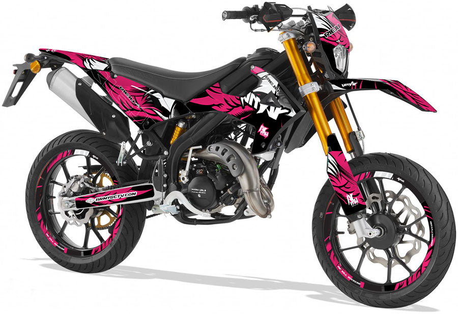 Dekor kit Rieju MRT 50cc 2022-2025 Army Runz | Motorradaufkleber | Personalisierung 50cc | armysctv