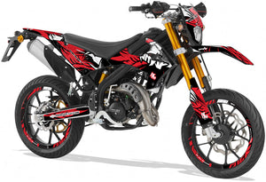 Kit déco Rieju MRT 50cc 2022-2025 Army Runz | autocollants moto | personnalisation 50cc | armysctv