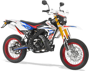 Kit déco Rieju MRT 50cc 2009-2021 DRAC | autocollants moto | personnalisation 50cc | armysctv