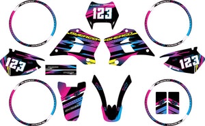 Kit déco Sherco HRD 50cc 1998-2005 Dream | autocollants moto | personnalisation 50cc | armysctv