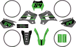 Kit déco Sherco HRD 50cc 1998-2005 Quake | autocollants moto | personnalisation 50cc | armysctv