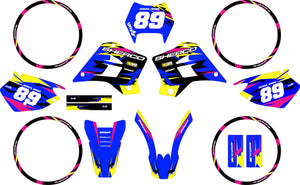 Kit déco Sherco HRD 50cc 1998-2005 Tacker | autocollants moto | personnalisation 50cc | armysctv