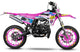 Dekor kit Sherco 50cc 2017-2025 Pink Fox | Motorradaufkleber | Personalisierung 50cc | armysctv