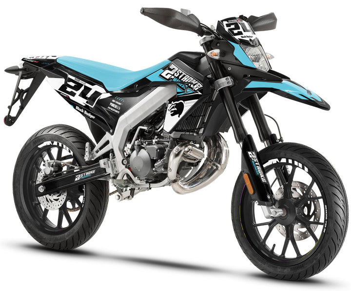 50cc Graphic decals Aprilia SX/RX Madness An Explosion of Style