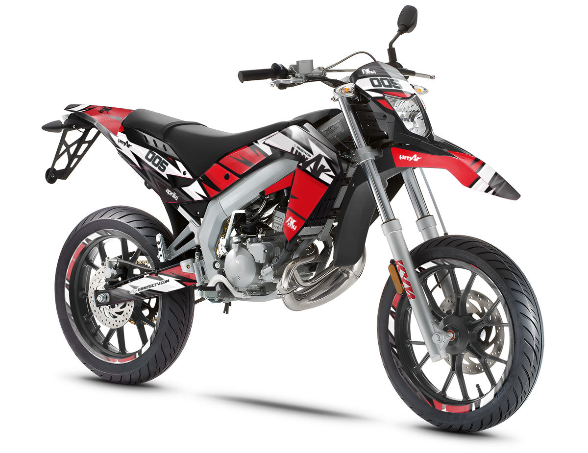 Aprilia 50 SX 2006-2017 Army Victory Graphics Kit | motorcycle stickers | 50cc customization | armysctv