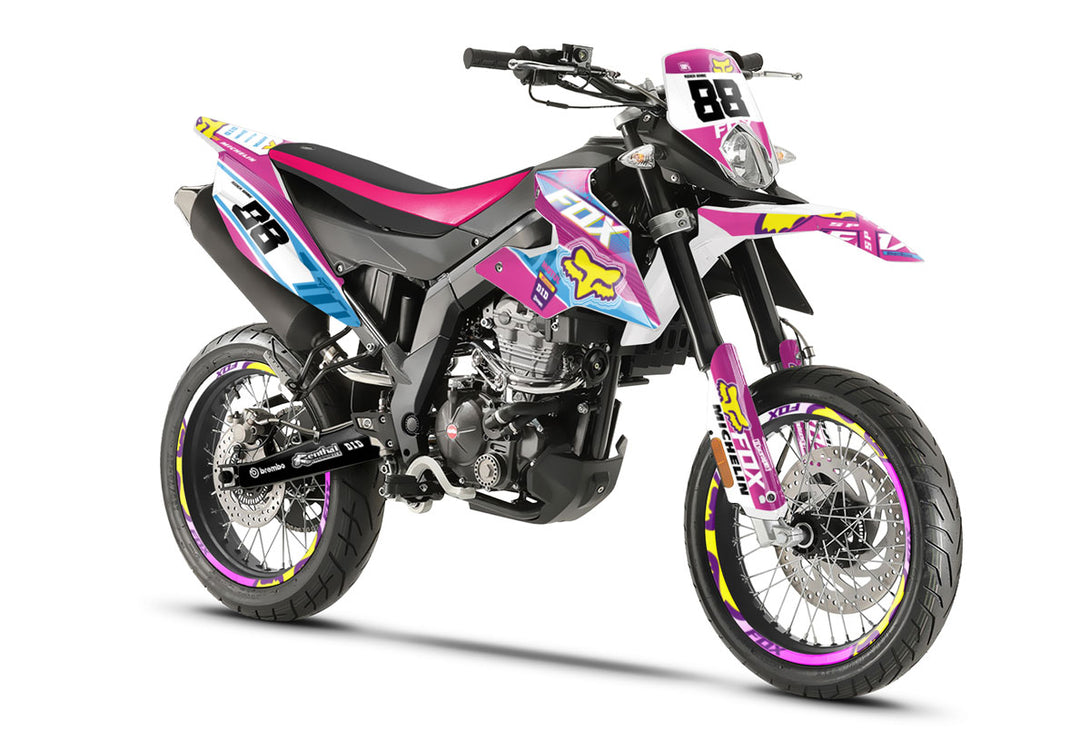 Kit déco Aprilia SX 125cc 2018-2023 Pink Fox