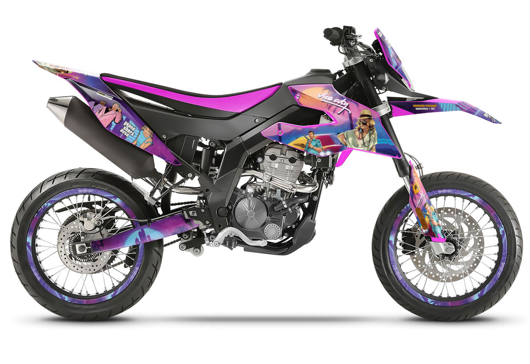 Kit déco Aprilia Sx 125cc 2018-2023 Vice City