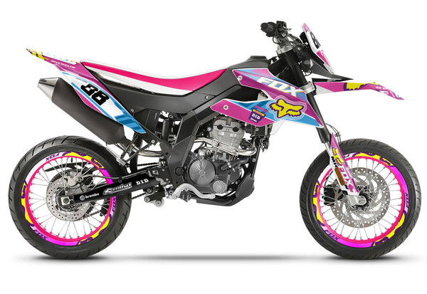 Kit déco Aprilia SX 125cc 2018-2023 Pink Fox