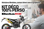 Kit déco 100% perso Beta RR 50 Motard 2011-2020 | autocollants moto | personnalisation 50cc | armysctv