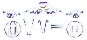 Kit déco Beta RR 50 Motard 2006-2010 Army bold | autocollants moto | personnalisation 50cc | armysctv