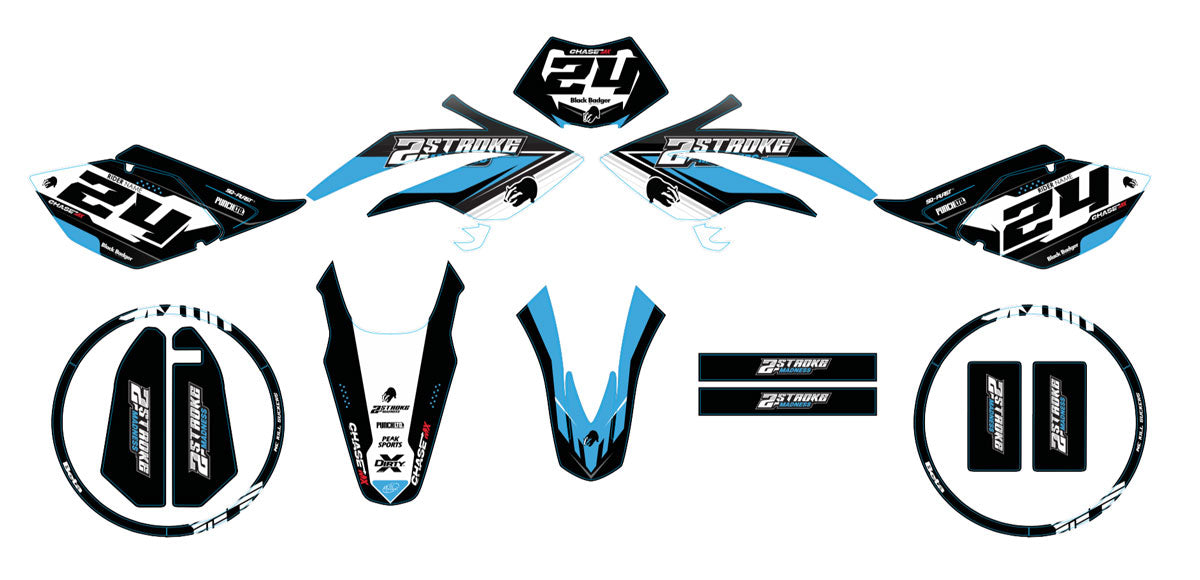 Kit pegatinas Beta RR 50 Motard 2006-2010 Madness | pegatinas para moto | personalización 50cc | armysctv