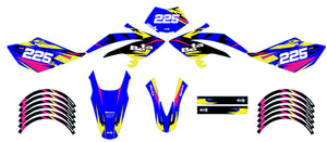 Kit déco Beta RR 50 Motard 2006-2010 Tacker | autocollants moto | personnalisation 50cc | armysctv