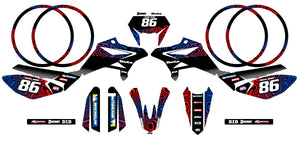 Kit déco Beta RR 50 Motard 2011-2020 Army Fluid | autocollants moto | personnalisation 50cc | armysctv