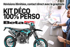 Kit déco 100% perso Beta RR 50 Motard 2021-2025 | autocollants moto | personnalisation 50cc | armysctv