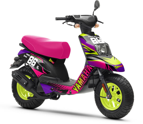 Kit déco 50cc MBK Booster / Yamaha BW's 2004-2018 Army Neon