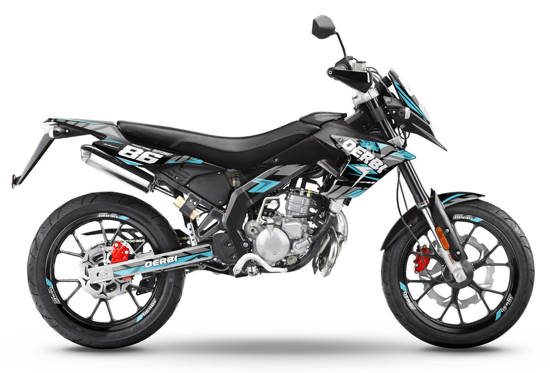 Kit déco 50cc Derbi Senda SM DRD Evo 2008-2010 Frost