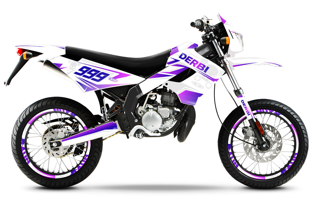 Dekor kit Derbi Senda Victoria Bull 50cc 2003-2010 Kalt | Motorradaufkleber | Personalisierung 50cc | armysctv