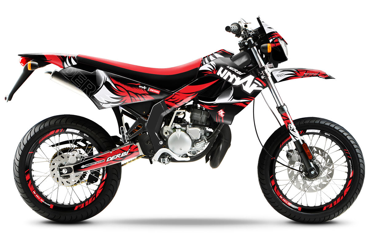 Dekor kit 50cc Derbi Senda Victoria Bull 50cc 2003-2010 Runz | Motorradaufkleber | 50cc Personalisierung | armysctv