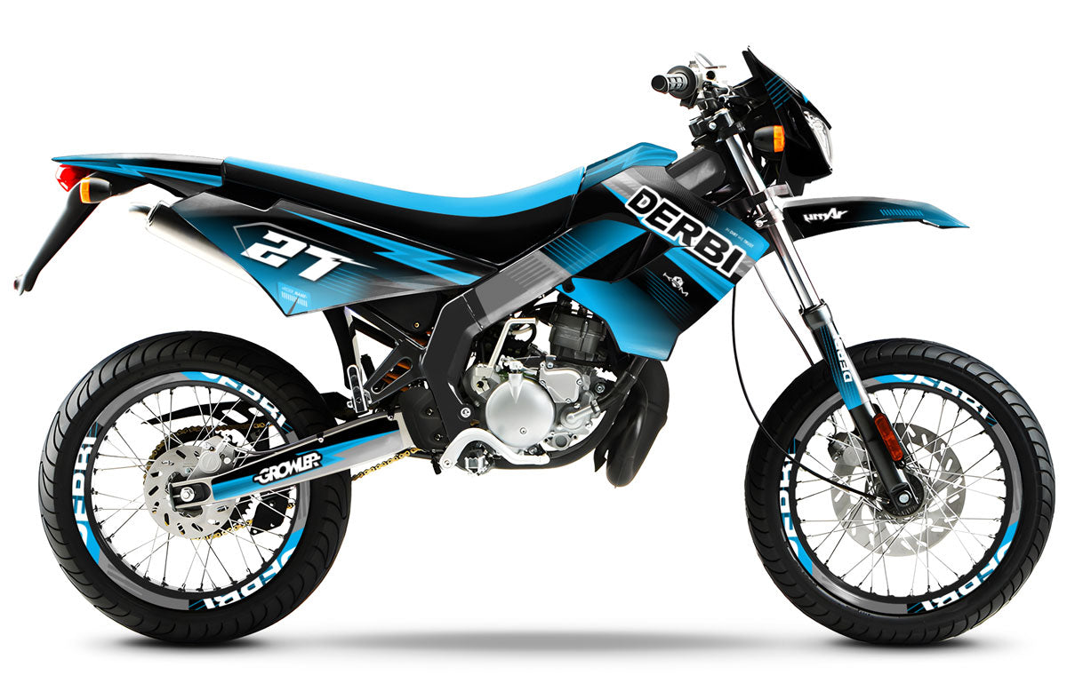 Dekor kit 50cc Derbi Senda Victoria Bull 50cc 2003-2010 Siebte | Motorradaufkleber | Personalisierung 50cc | armysctv