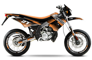 Kit déco 50cc Derbi Senda Victoria Bull 50cc 2003-2010 Septième | autocollants moto | personnalisation 50cc | armysctv