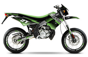 Kit déco 50cc Derbi Senda Victoria Bull 50cc 2003-2010 Septième | autocollants moto | personnalisation 50cc | armysctv