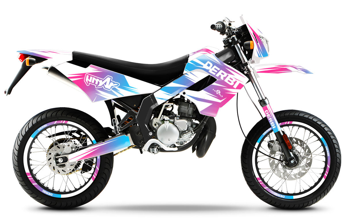 Dekor kit 50cc Derbi Senda Victoria Bull 50cc 2003-2010 X-Fast | Motorradaufkleber | Personalisierung 50cc | armysctv