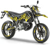 Kit déco Derbi Senda xtreme 50cc 2011-2017 Eyes | autocollants moto | personnalisation 50cc | armysctv