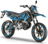 Kit déco Derbi Senda xtreme 50cc 2011-2017 Eyes | autocollants moto | personnalisation 50cc | armysctv